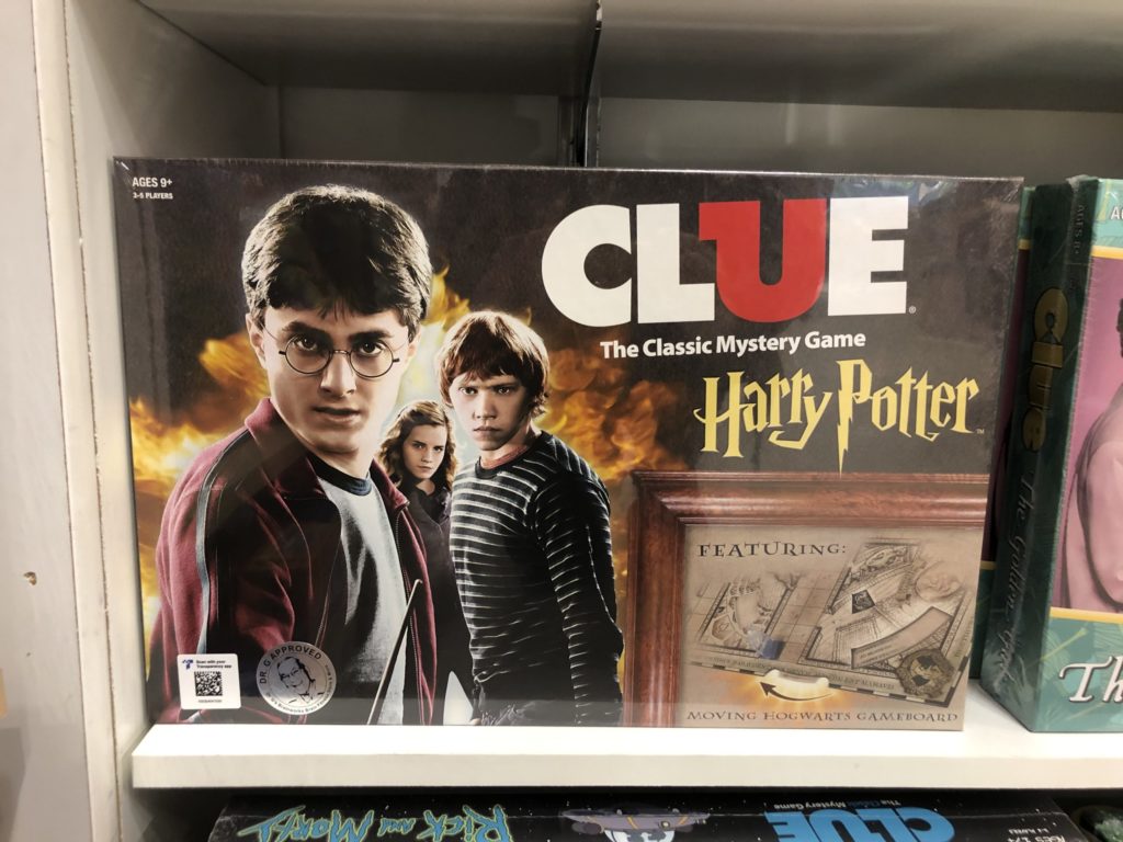 Harry Potter Clue Dr. G's Brainworks