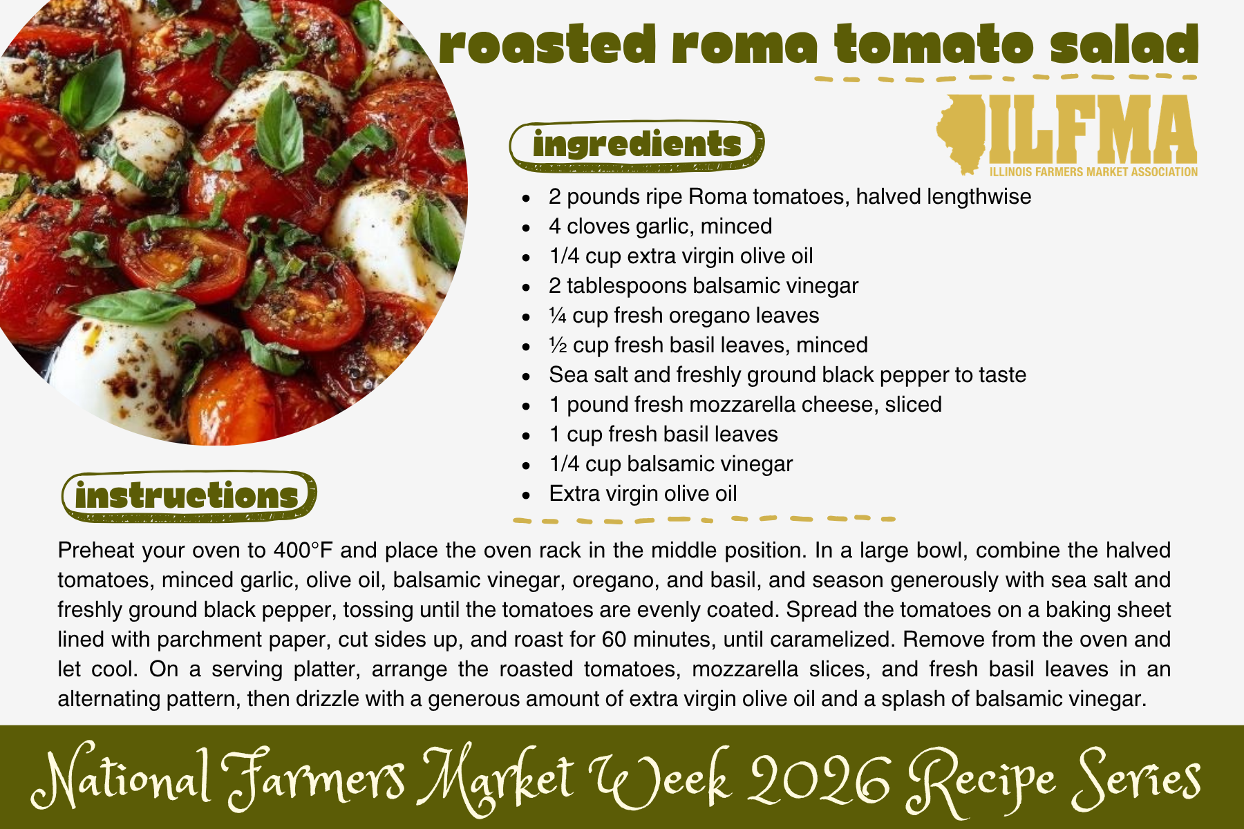 Roasted Roma Tomato Salad