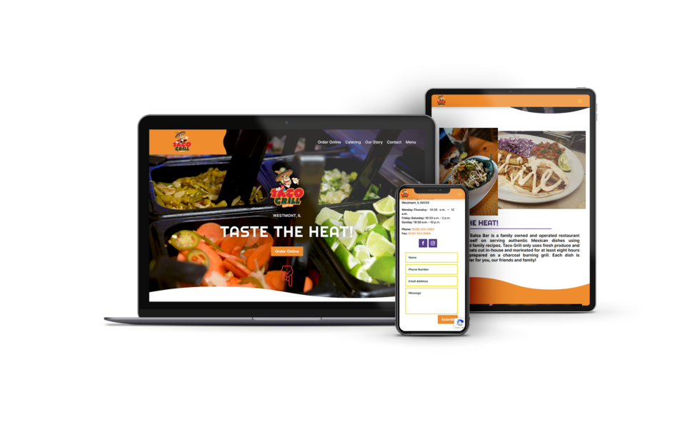 Taco Grill and Salsa Bar UniSyn  Design and Development