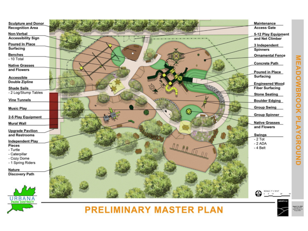 Urbana Parks Foundation Meadowbrook Park Playground Giving Project